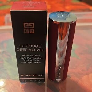Givenchy Le Rouge Deep Velvet Lipstick in Bold Red